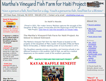 Tablet Screenshot of fishfarmhaiti.org